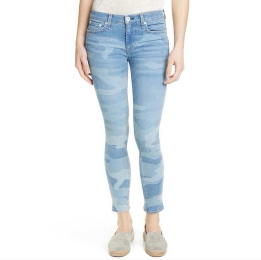 rag & bone Blue Camo  Jeans Size 25